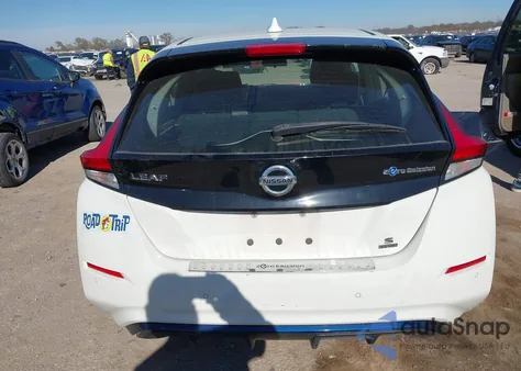 2020 Nissan Leaf S Plus 62 Kwh from USA, damaged, VIN 1N4BZ1BP3LC308514